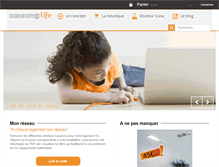 Tablet Screenshot of casanova-life.com